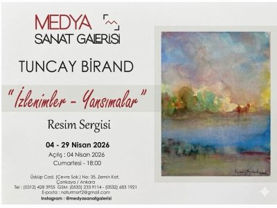 MÜHENDİS, SANATÇI, EMEKLİ ÖĞRETİM ÜYESİ PROF. DR. TUNCAY BİRAND KİŞİSEL RESİM SERGİSİ