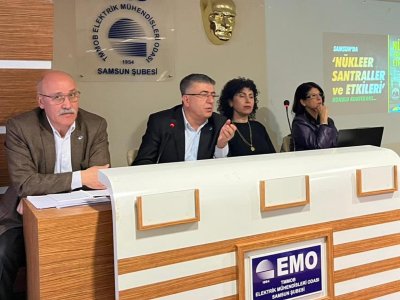 ŞUBEMİZDE ``NÜKLEER ENERJİ SANTRALLERİ VE ETKİLERİ`` KONULU PANELİMİZİ GERÇEKLEŞTİRDİK