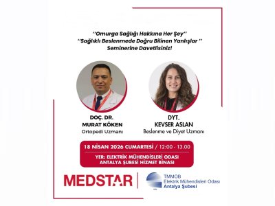 BİLGİLENDİRME SEMİNERİ: OMURGA SAĞLIĞI HAKKINDA HERŞEY / SAĞLIKLI BESLENMEDE DOĞRU BİLİNEN YANLIŞLAR