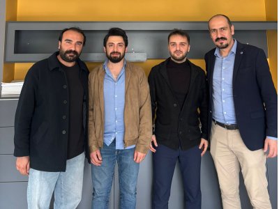 SMM ÜYELERİMİZ ZEKİ MURAT ŞİMŞEK VE AYDIN TEMEL’E YENİ İŞ YERİNE HAYIRLI OLSUN ZİYARETİNDE BULUNDUK.