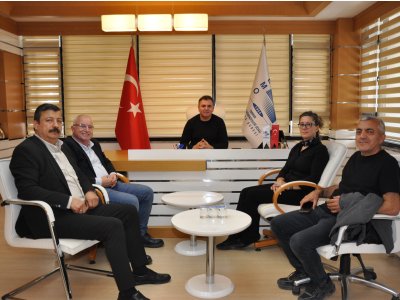 TEKNİKERLER FEDERASYONUNDAN ŞUBEMİZE ZİYARET
