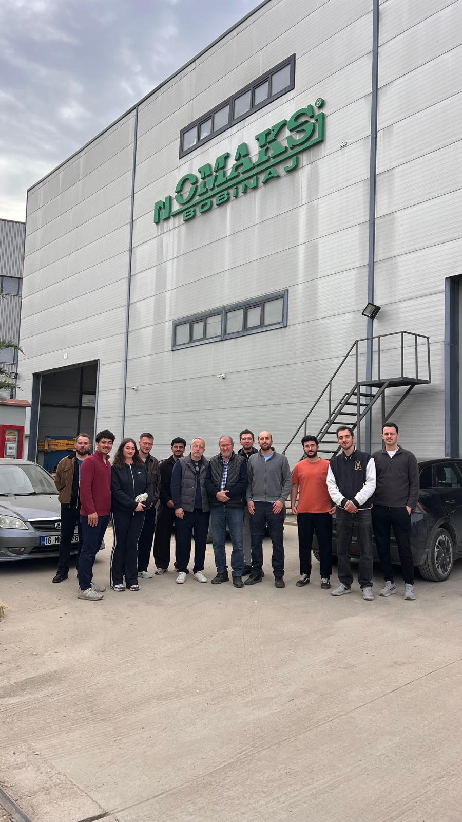OMAKS BOBİNAJ FABRİKASINA ZİYARET GERÇEKLEŞTİRİLDİ