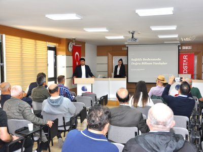 “OMURGA SAĞLIĞI VE DOĞRU BESLENME” SEMİNERİ GERÇEKLEŞTİRİLDİ