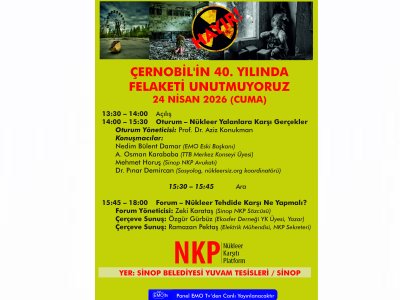ÇERNOBİL`İN 40. YILINDA FELAKETİ UNUTMUYORUZ