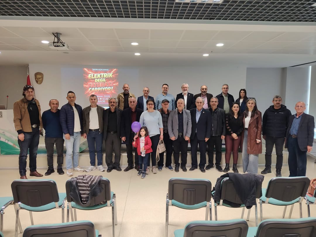 `ELEKTRİK DEĞİL, FATURASI ÇARPIYOR” KONULU BASIN AÇIKLAMASI GERÇEKLEŞTİRİLDİ