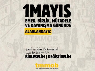 1 MAYIS EMEK, BİRLİK, MÜCADELE VE DAYANIŞMA GÜNÜNDE ALANLARDAYIZ!
