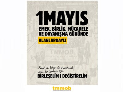 1 MAYIS`TA ANKARA TANDOĞAN MEYDANINDAYIZ