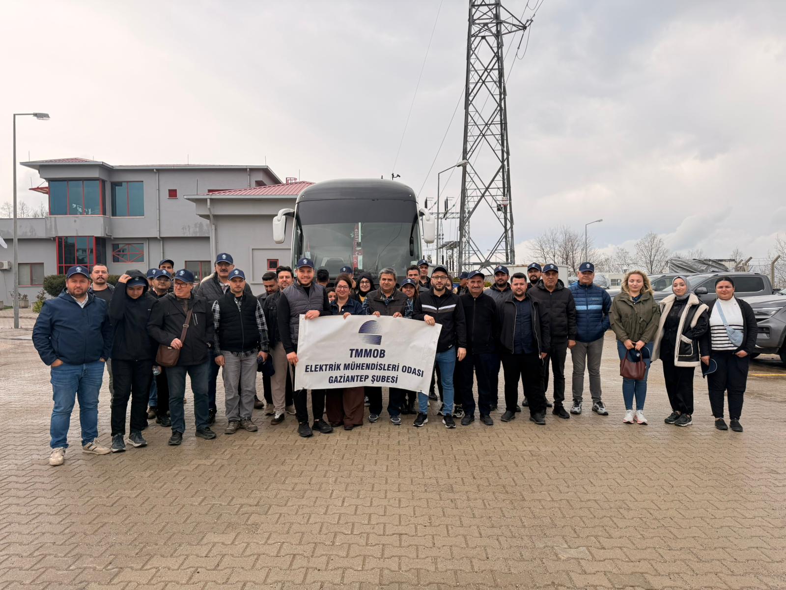 GÖKÇEDAĞ RÜZGAR ENERJİ SANTRALİ`NE(135 MW) TEKNİK GEZİ DÜZENLENDİ.