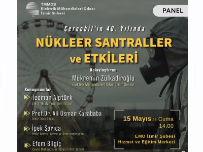 PANEL: ÇERNOBİL`İN 40. YILINDA NÜKLEER SANTRALLER VE ETKİLERİ