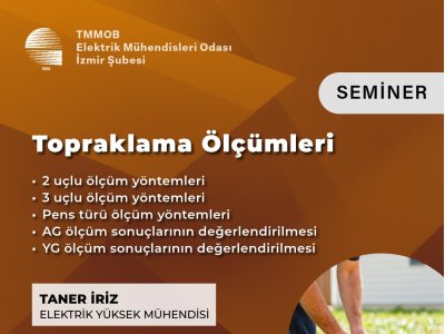 SEMİNER: TOPRAKLAMA ÖLÇÜMLERİ