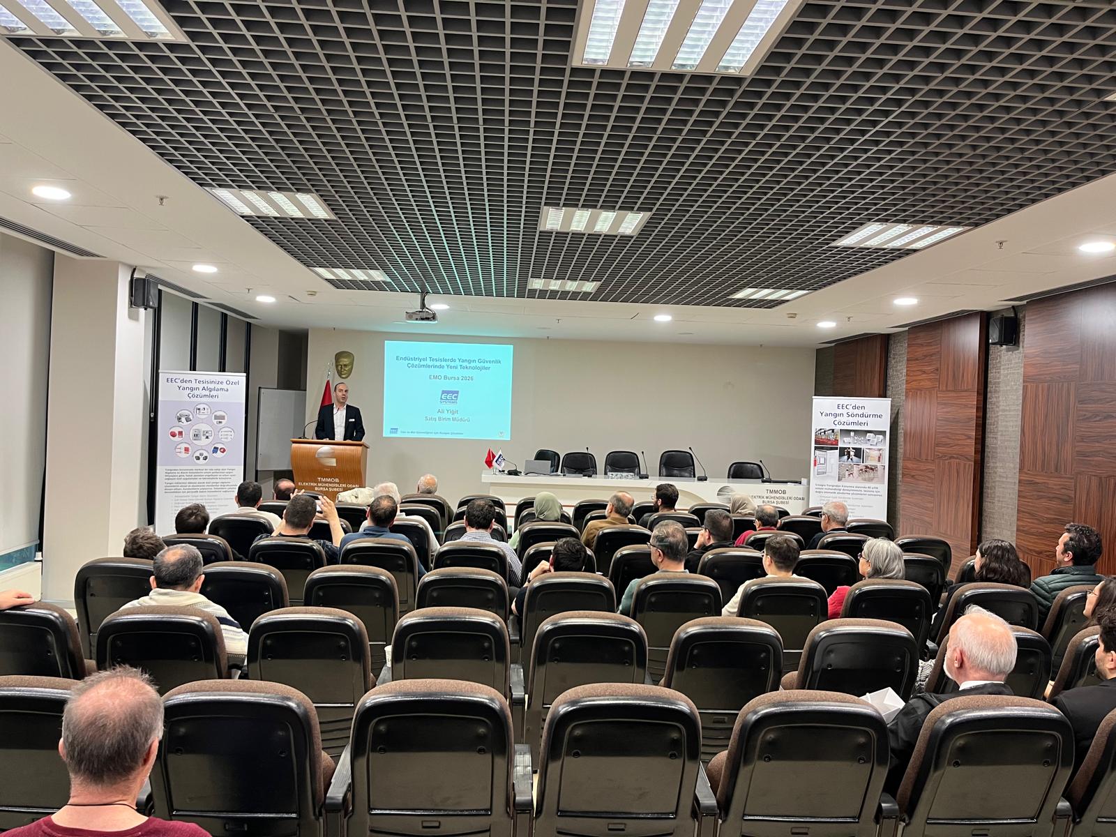 ENDÜSTRİYEL TESİSLERDE YANGIN GÜVENLİK ÇÖZÜMLERİNDE YENİ TEKNOLOJİLER SEMİNERİ DÜZENLENDİ
