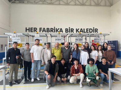 SAMSUN MODEL FABRİKA VE SAMPA OTOMOTİV  FİRMALARINA TEKNİK GEZİ DÜZENLENDİ