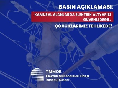EMO İSTANBUL ŞUBESİ`NDEN ACİL DENETİM ÇAĞRISI: `KAĞITHANE‘DE YAŞANAN OLAY BİR UYARI DEĞİL, BİR SONUÇTUR`