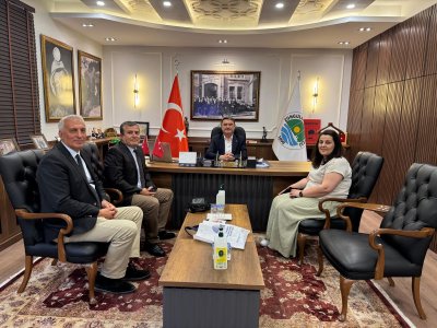 ZONGULDAK BELEDİYE BAŞKANI TAHSİN ERDEM`E ZİYARET