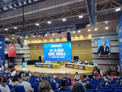 TMMOB 49. OLAĞAN GENEL KURUL VE SEÇİMLERİNE KATILIM SAĞLADIK