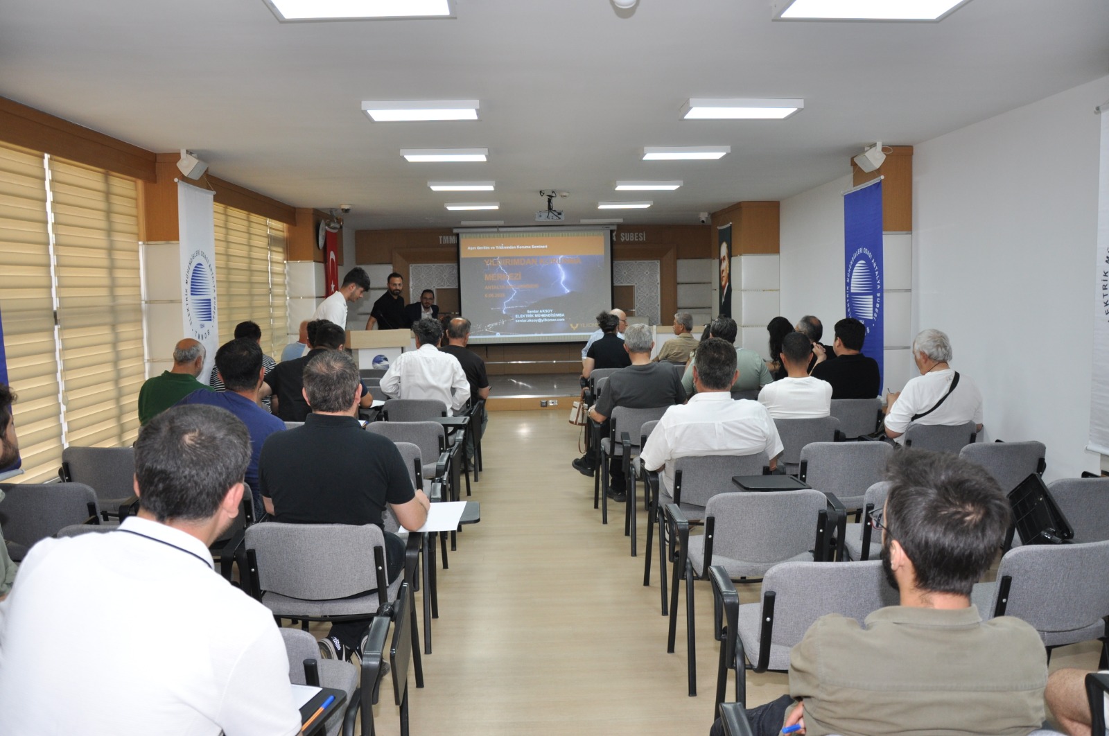IEC 62305 STANDARDI KAPSAMINDA YILDIRIMDAN KORUNMA VE AG PARAFUDR SİSTEMLERİ SEMİNERİ DÜZENLENDİ
