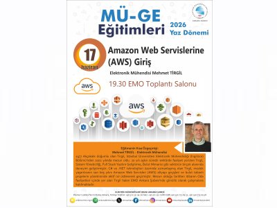 MÜ-GE 2026: AMAZON WEB SERVİSLERİNE (AWS) GİRİŞ