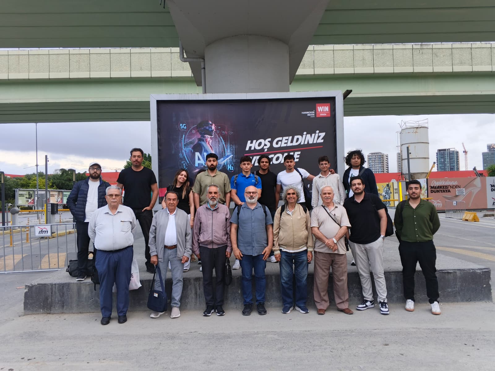 WIN EURASIA FUARI`NA TEKNİK GEZİ DÜZENLENDİ