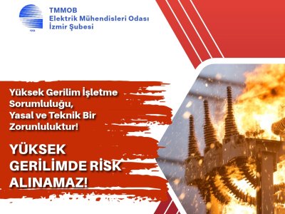 BASIN AÇIKLAMASI: YÜKSEK GERİLİMDE