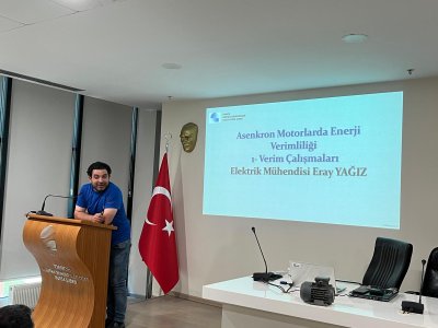TEORİDEN İŞ HAYATINA ELEKTRİK MÜHENDİSLİĞİNDE PRATİK VE SAHA UYGULAMALARI’NIN BEŞİNCİSİ ŞUBE KONFERANS SALONUNDA GERÇEKLEŞTİRLDİ.