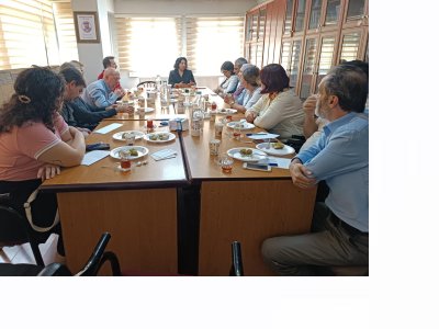KAYAPINAR BELEDİYESİ EŞBAŞKAN VE YETKİLİLERİ ŞUBE YÖNETİM KURULUMUZU ZİYARET ETTİ.